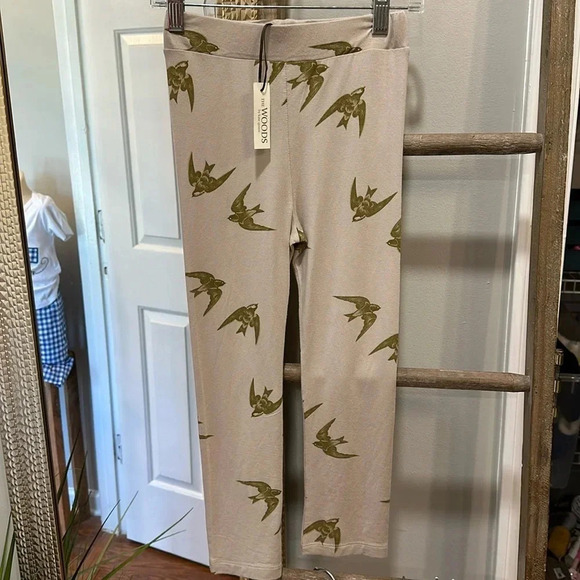 Kate Quinn The Woods Girls Modal leggings size 6 NWT - Picture 1 of 3